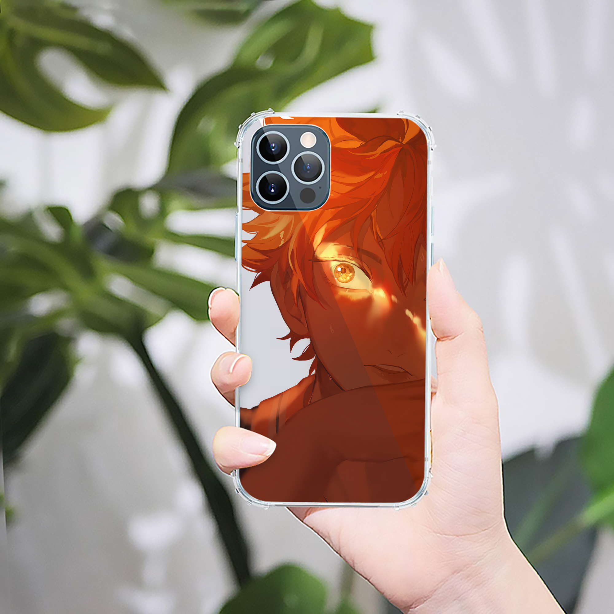 （画像用） ハイキュー!! Haikyu!! 【iPhone 12シリーズ対応】透明スマホケース（クリアソフトケース）
